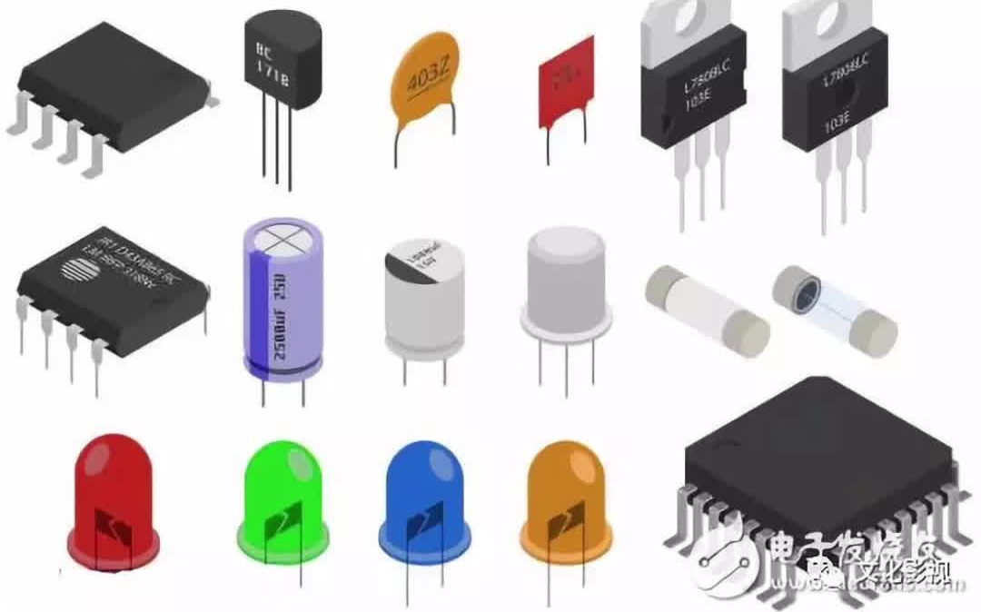 誰認(rèn)識(shí)圖里的電子元器件?常用資料分享!